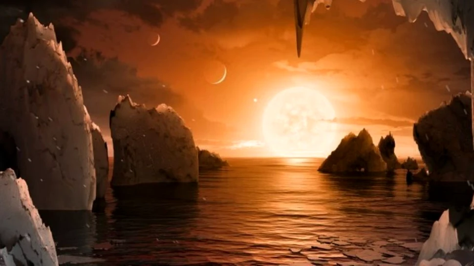 Veste excelentă pentru demersul găsirii vieţii extraterestre: primele indicii ale existenţei apei pe planetele din sistemul TRAPPIST-1