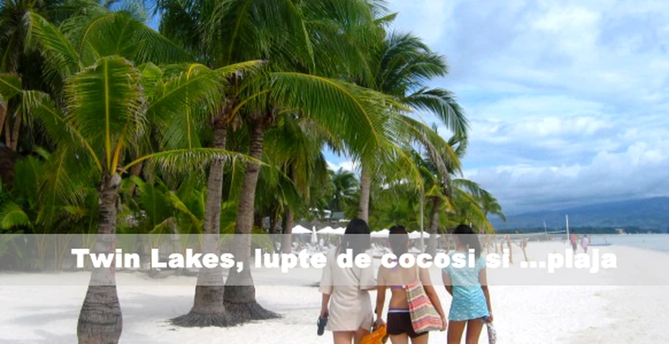 Twin Lakes, lupte de cocosi si… plaja
