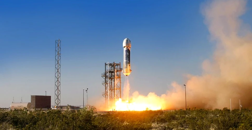 Motivul pentru care Blue Origin ar putea să îşi distrugă racheta ce va fi testată luna viitoare – VIDEO