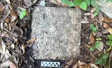 Cum a ajuns o piatră funerară de pe vremea romanilor la peste 8.000 de kilometri depărtare?