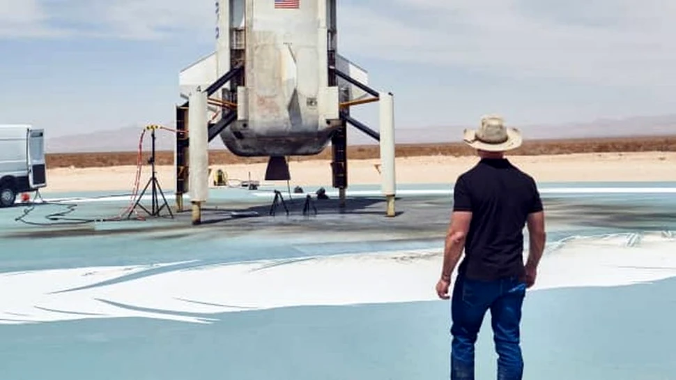 Blue Origin va trimite primul turist în spațiu