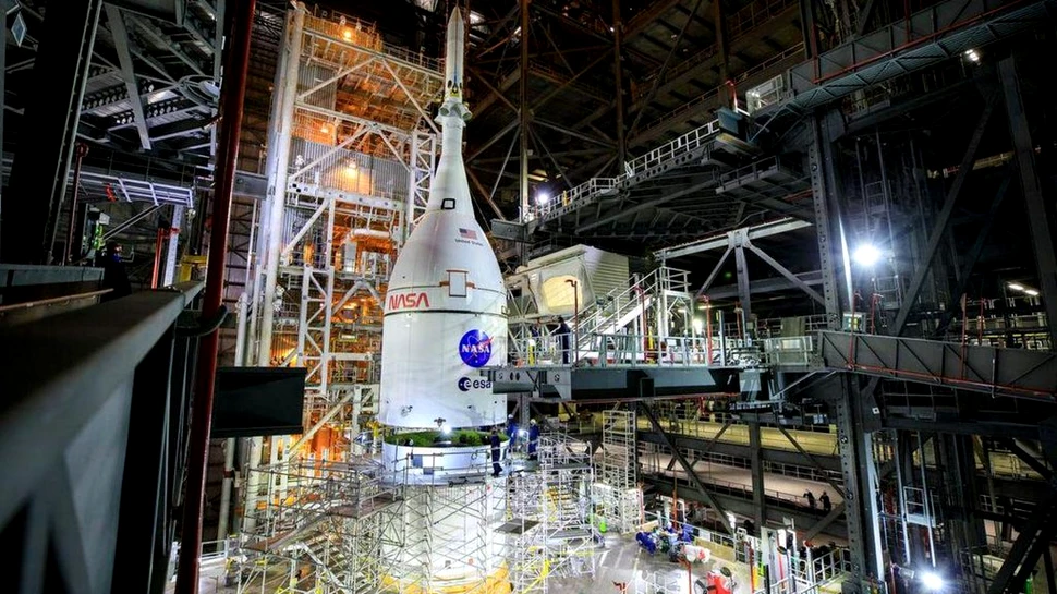 Artemis 1, misiunea NASA pe Lună, amânată până în primăvara anului 2022 din cauza unei probleme la un motor