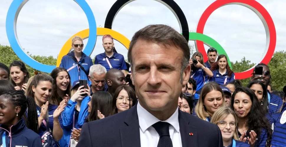 Emmanuel Macron a vizitat Satul Olimpic înainte de Jocurile de la Paris 2024