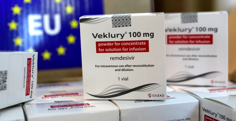 Veklury (remdesivir) este aprobat pentru folosirea la pacienții Covid-19 din Uniunea Europeană