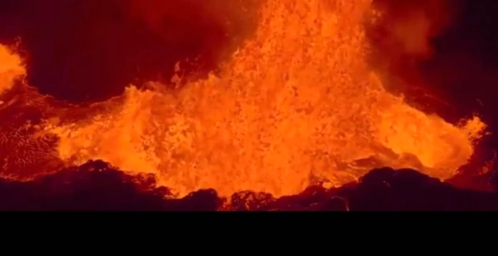 Imagini inedite: erupţia unui vulcan, surprinsă cu ajutorul unei drone (VIDEO)