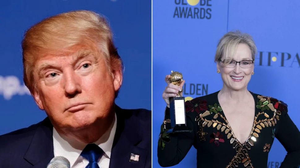 Războiul declaraţiilor între Donald Trump şi Meryl Streep