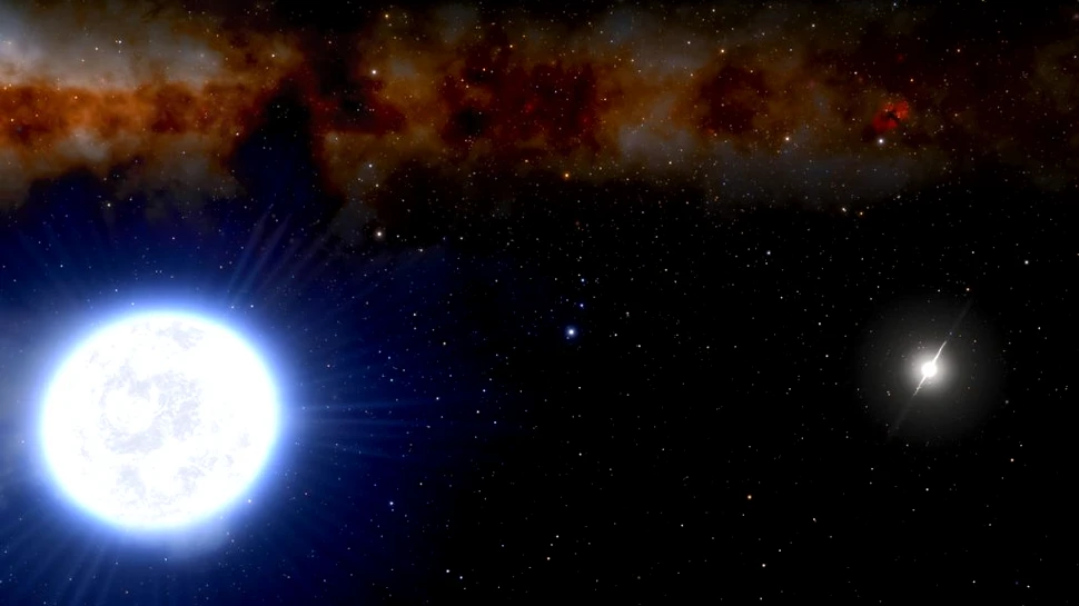 Un „păianjen” cosmic este sursa unor radiații gamma puternice