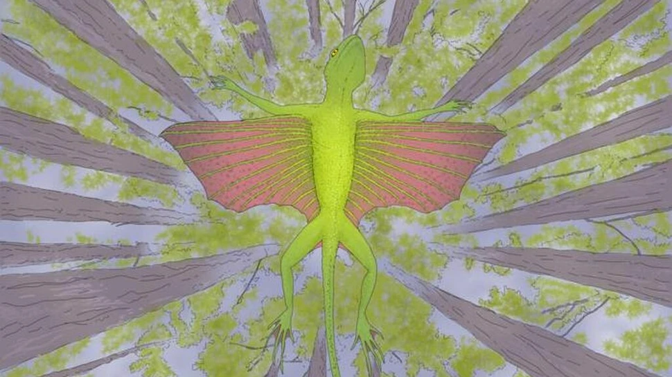 Un student a descoperit o reptilă zburătoare veche de 200 de milioane de ani