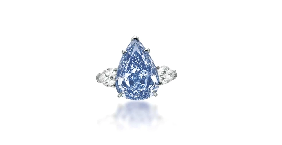 Bijuterie spectaculoasă: cum arată cel mai mare diamant albastru din lume, ce valorează 25.000.000$?