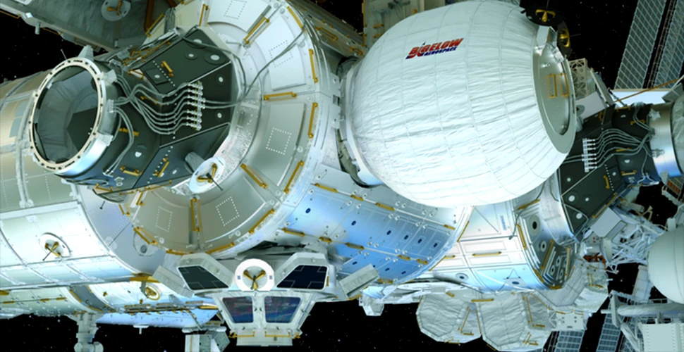 Cum arată ”dormitorul gonflabil” anexat ISS – FOTO