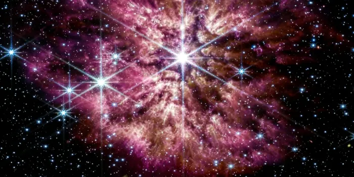 Telescopul Webb a fotografiat o stea pe punctul de a deveni supernova