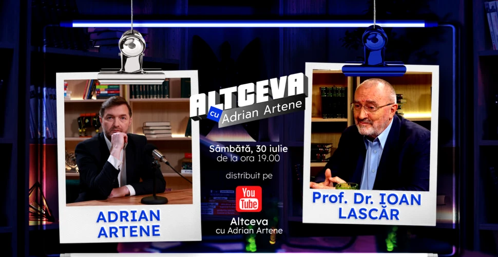 Medicul Ioan Lascăr este invitat la podcastul ALTCEVA cu Adrian Artene