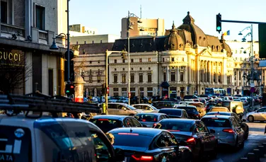 Câte zile au pierdut bucureștenii așteptând în trafic anul trecut?