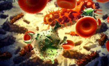 Imagine extrem de clară a unei proteine-cheie a virusului care produce SIDA, captată de americani