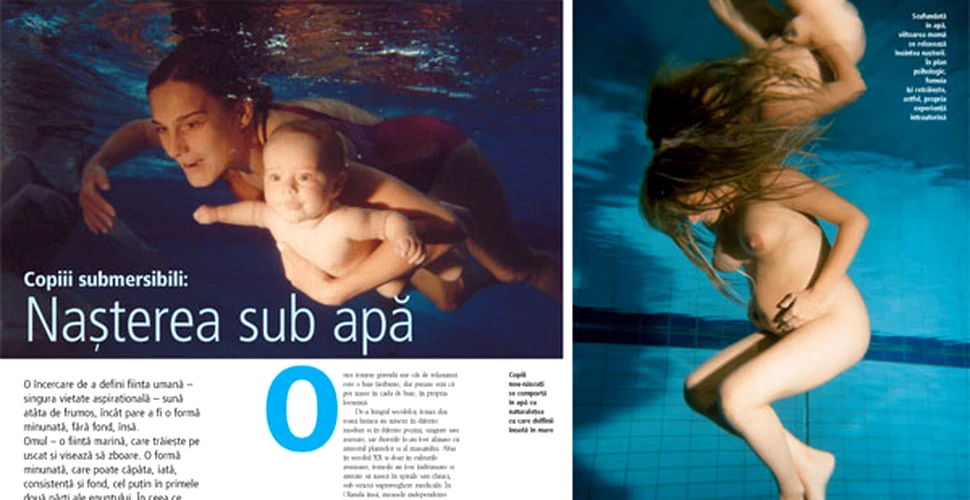 Copiii submersibili: Nasterea sub apa