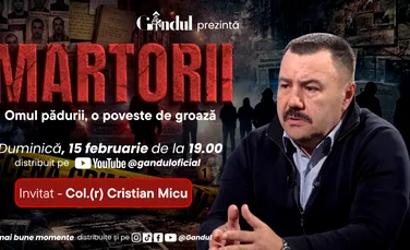 Cazul Eugen Galeș, criminalul în serie care a îngrozit România, la MARTORII – Duminică, 15 februarie, ora 19:00