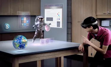 Computerul holografic, Microsoft HoloLens, va fi disponibil şi pe piaţa din Europa