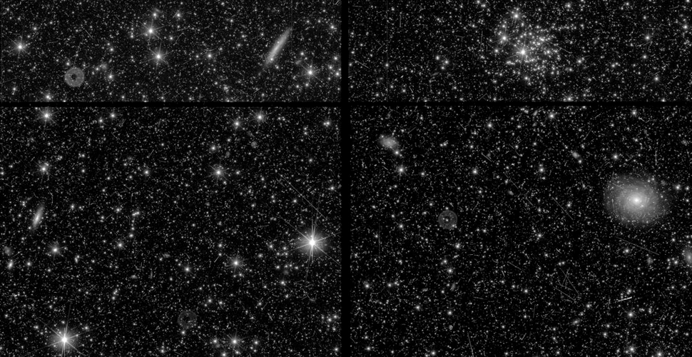 Telescopul Euclid dezvăluie primele imagini cu „Universul întunecat”
