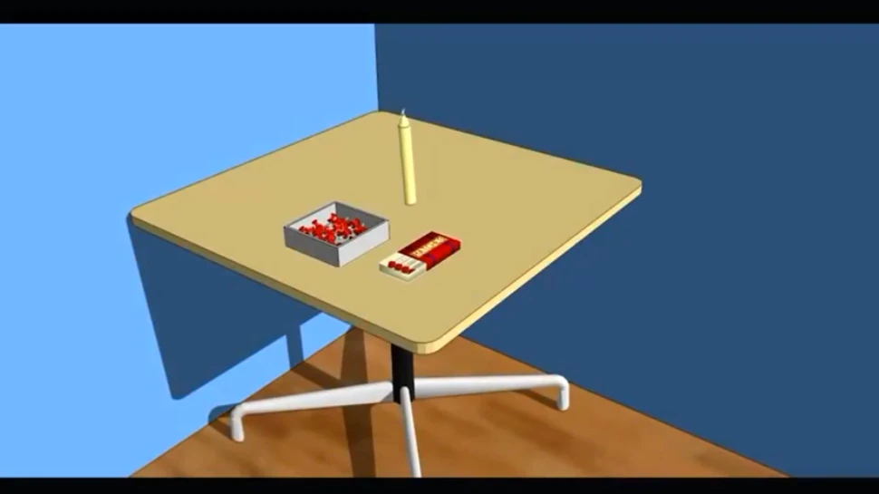 Problema lumânării, un puzzle logic care te face să gândeşti neconvenţional, la propriu