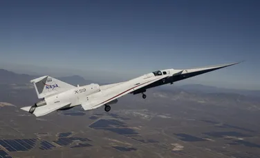Pasul decisiv pentru aviația supersonică: NASA X-59 se pregătește să depășească viteza sunetului
