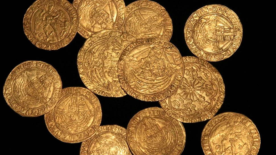 Tezaur de monede din aur, dedicate nevestelor regelui Henric al VIII-lea, descoperit în grădina unei familii