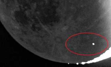 Un astronom japonez a surprins momentul în care un meteorit lovește Luna