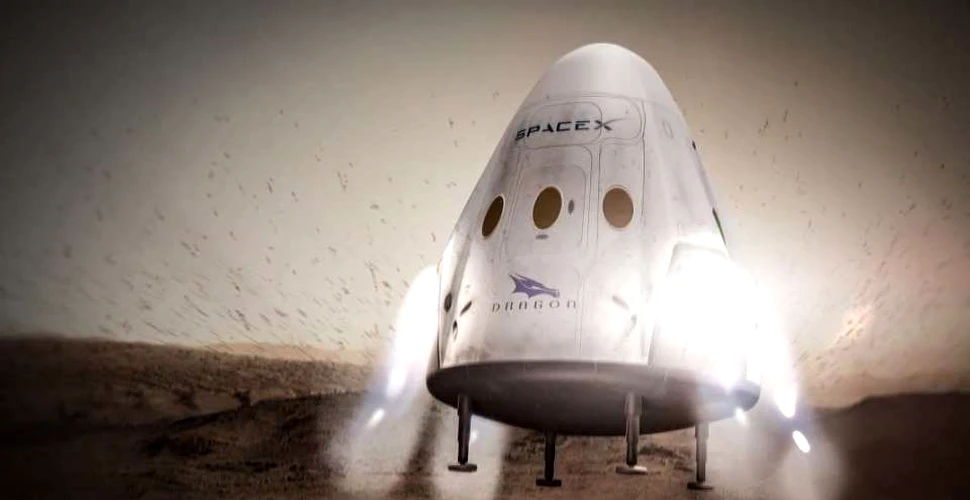 Compania SpaceX caută deja un loc de amartizare pentru următoarea misiune pe planeta roşie