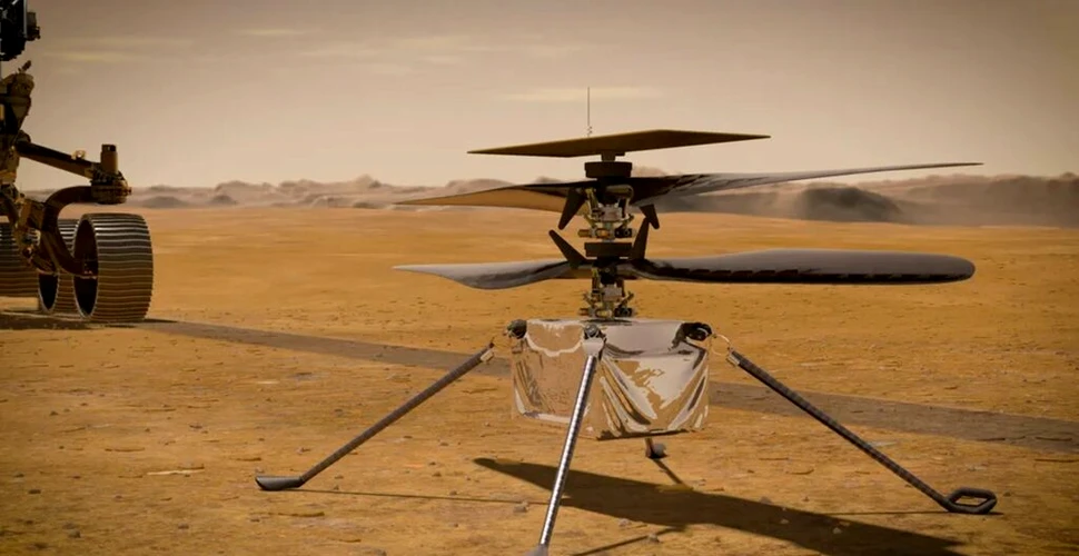 Misiune încheiată pentru elicopterul Ingenuity, după 3 ani petrecuți pe Marte