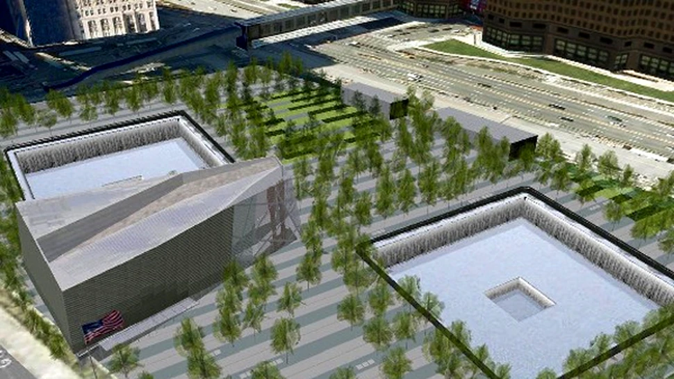 Exploreaza, in mod 3D, Memorialul 11 septembrie (VIDEO)