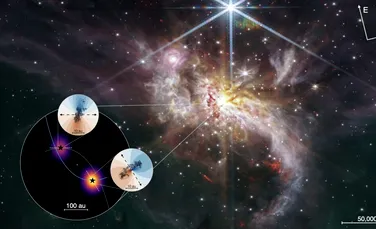 Astronomii au descoperit două stele care au format un sistem binar cu doar 60 de ani în urmă