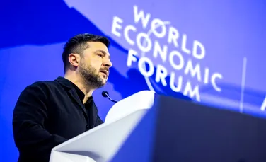 Volodimir Zelenski, aspru criticat pentru discursul de la Davos