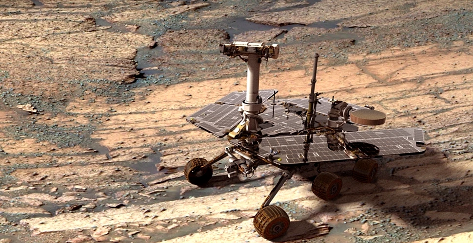 Acum 10 ani, roverul Opportunity pornea într-o misiune de 90 de zile ce continuă şi astăzi