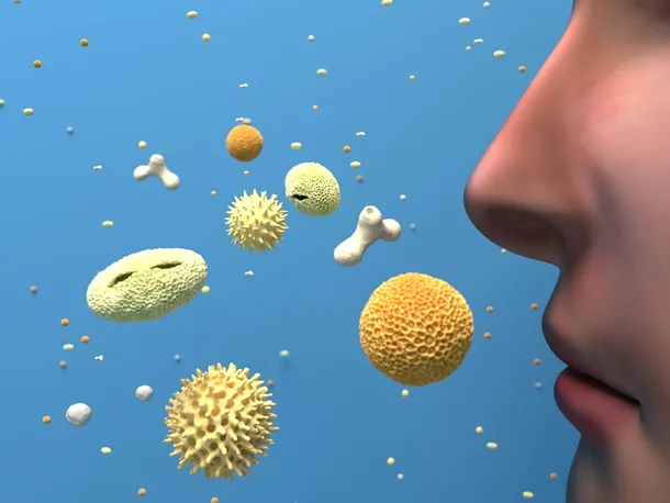 Alergenii sunt peste tot în jur: polen, microorganisme, particule de substanţe chimice poluante... 