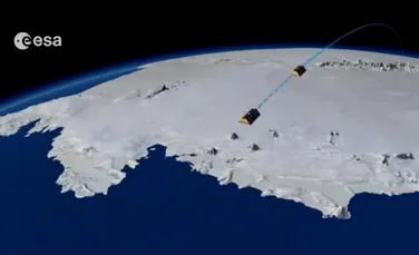 Topirea gheţii din Antarctica provoacă modificări în câmpul gravitaţional al planetei (VIDEO)