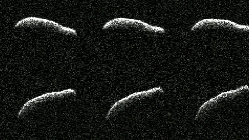 Cel mai alungit asteroid observat vreodată de cercetători a trecut recent pe lângă Pământ