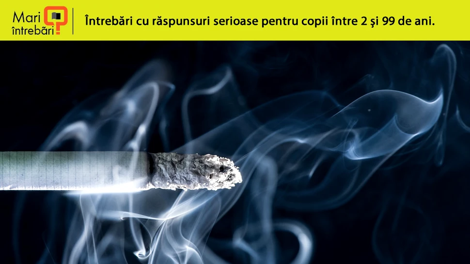 De ce fumatul dă dependenţă?