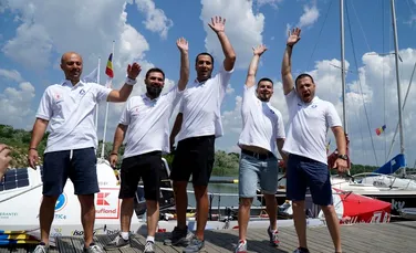 O echipă de români a pornit în călătoria pentru traversarea Mării Negre. Vor vâsli neîntrerupt aproximativ 1200 km