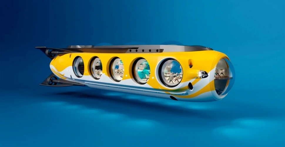 Submarinul de lux pe baterii îți permite să dai petreceri sub apă. Cum arată mașinăria?