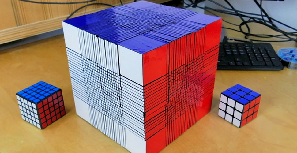 O nouă PROVOCARE mai captivantă pentru pasionaţii cubului Rubik. FOTO+VIDEO