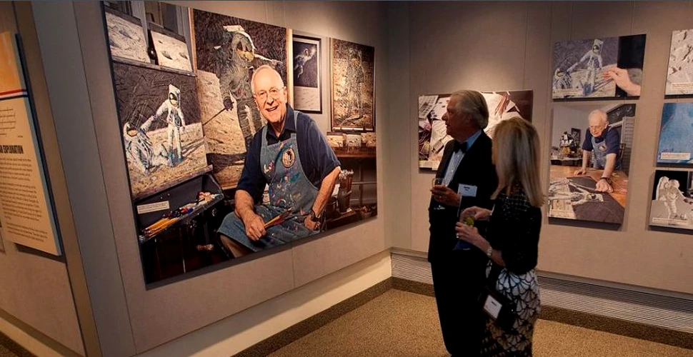 Alan Bean, al patrulea om care a păşit pe Lună, a murit. A fost şi un important artist – GALERIE FOTO