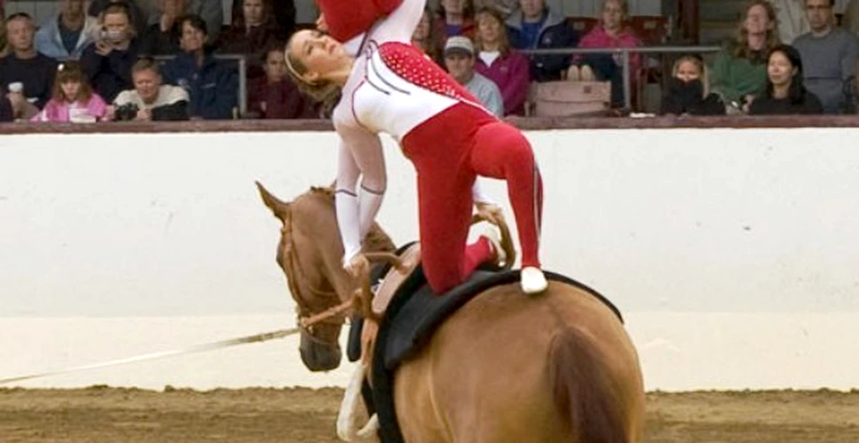 Gimnastica ecvestra, un adevarat spectacol de gratie si forta (FOTO/VIDEO)