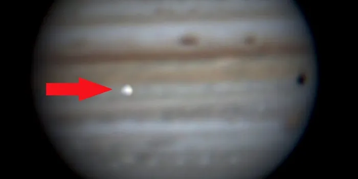 Impact uriaș pe Jupiter. Ceva a explodat în atmosferă, iar momentul a fost surprins de astronomi amatori