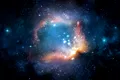 Cercetătorii au folosit o „Cruce Einstein” pentru a studia o galaxie tânără cu stele bătrâne