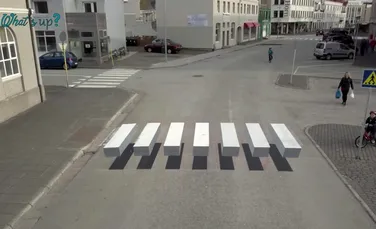 VIDEO. Imagini spectaculoase cu trecerea de pietoni care îi încetineşte pe şoferi
