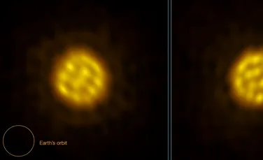Astronomii au observat în detaliu fără precedent bulele de gaz de pe suprafața unei stele, alta decât Soarele nostru