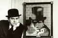 Un portret de René Magritte, descoperit sub o altă pictură