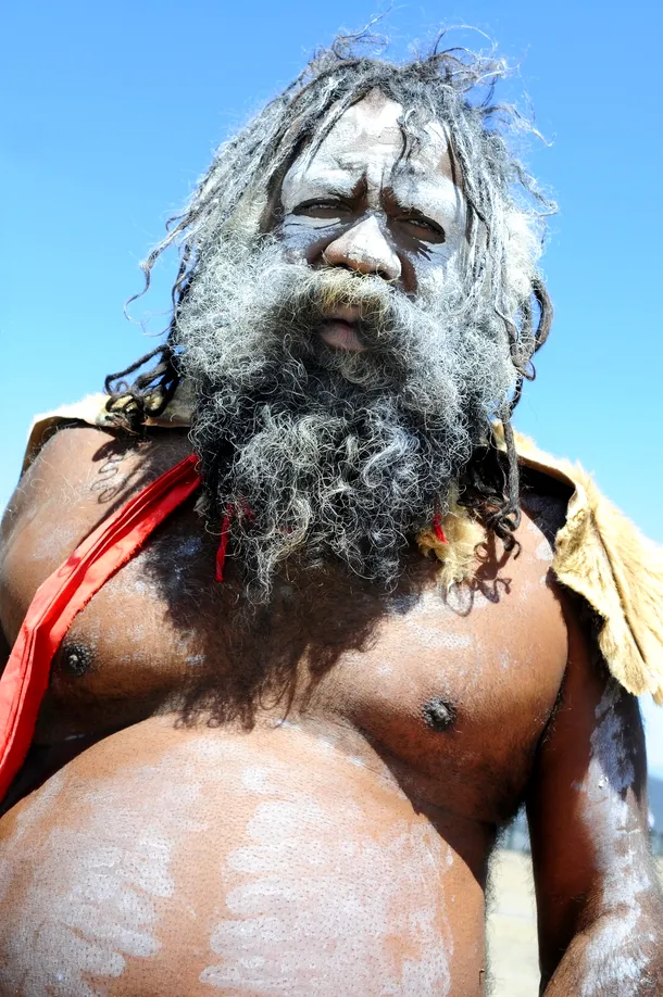 Un bătrân aborigen