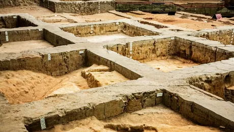 Arheologii au descoperit case unice în China, vechi de 2.000 de ani