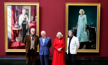 A fost dezvăluit portretul oficial al încoronării regelui Charles al Marii Britanii