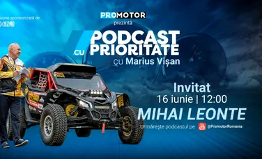Mihai Leonte, invitat la „Podcast cu Prioritate” #103 by ProMotor. Povești din rally-raid, ARO și motorsportul românesc